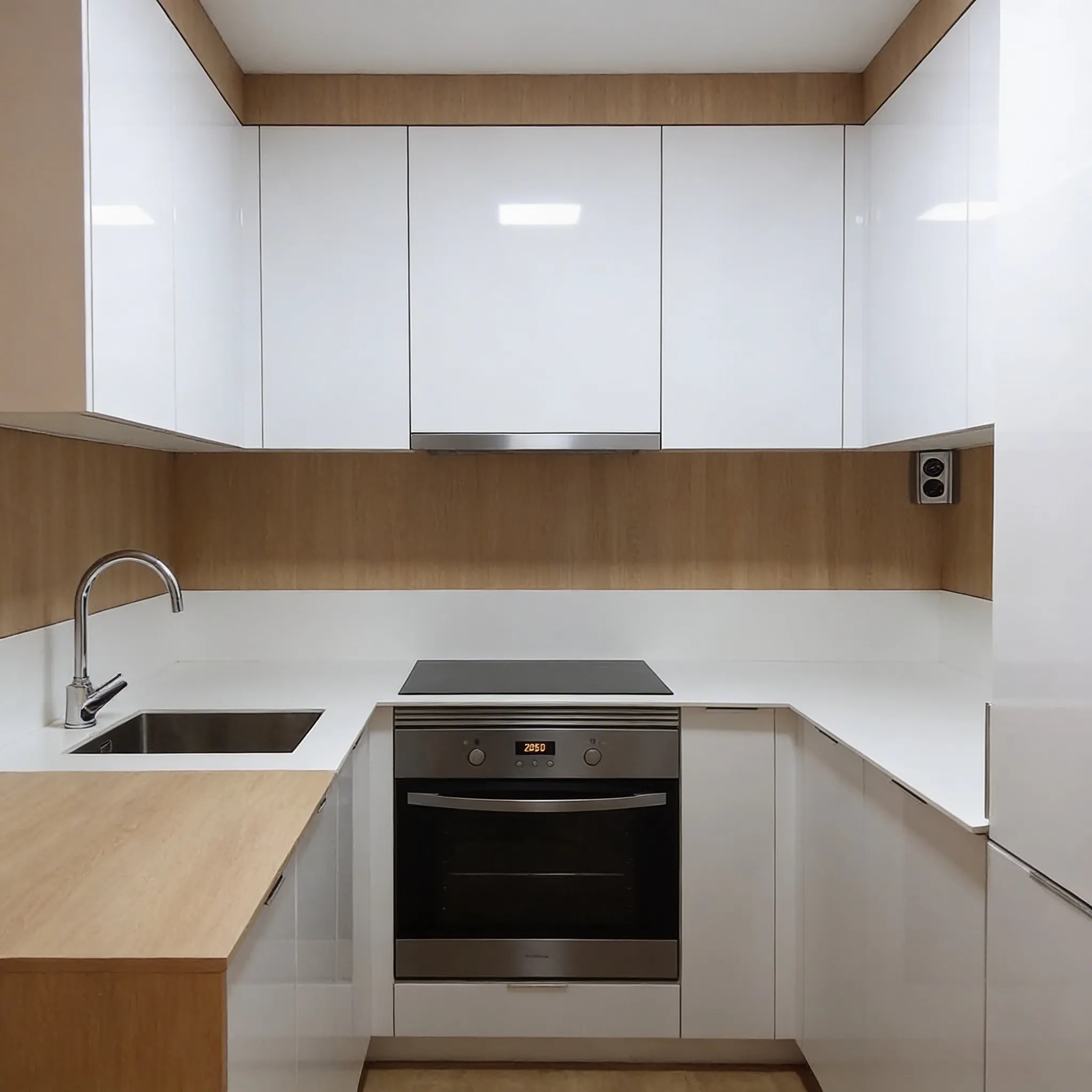 Reforma de cocina pequeña optimizada en Majadahonda